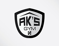 AK's Gym Logo