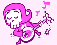 Clumsy Reaper - Digital Stickers