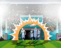 Miami Dolphins - Tunnel Entrance