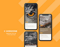 Horizone / Responsive Ui - Ui Design