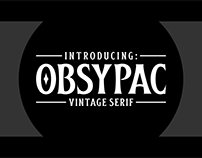 Obsypac | Vintage Serif