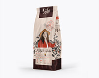 Café Solo · Packaging design