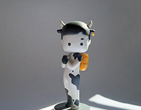 Cow Theme Art Toy