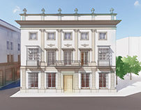 Building renovation in Jerez
