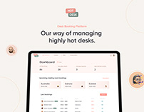 Hot-desk booking app