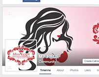 Miss Egypt Facebook Cover and Profile pic.