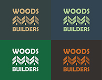 Woods Builders Brand Identity