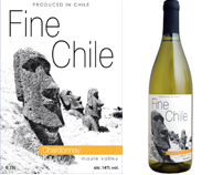 Fine Chile® Wine Label Design