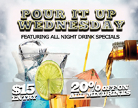 Pour It Up (Drink Specials) Template - Free Download