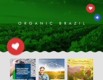 Redes Sociais - Organic Brazil