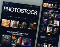 PHOTOSTOCK ecommerce Digital shop | UI Design