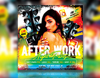 After Work Night Party Flyer Template