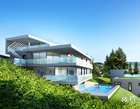 Villa rendering