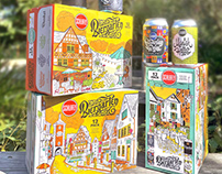 Schlafly Beer Packaging & Case Design for Biergarten