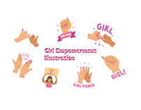 Woman Empowerment Stickers