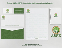 Projeto Grafico ASPE - Associação de Pesquisadores da