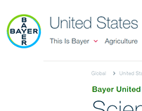 Bayer US websites