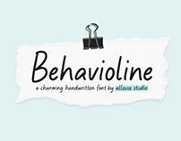 Behavioline Handwritten Font