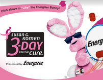 Energizer Komen 3 Day Race for the Cure Facebook Tab