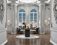 Dubai Interiors l NeoClassic Reception Design