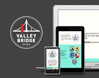 Valley Bridge responsive website & branding