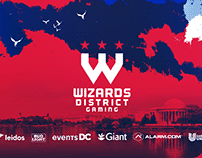 Wizards District Gaming Rebrand
