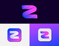 Modern ''Z'' logo. FOR SALR