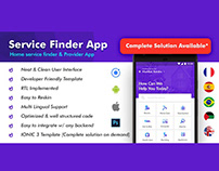 Home Service|Urban Clap Clone- User & Service Giver App