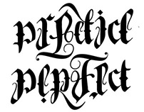 New Practice/Perfect Ambigram
