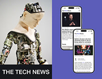 News Website — The Tech News