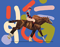 Horse Collage Animation