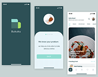 Food Receipt Mobile App UI Kit