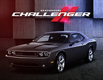 Dodge Challenger iPad Ad