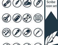 Scribe free icon set