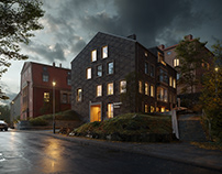 CGI: Residential building in Sweden