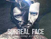 Surreal Face - Photoshop Action