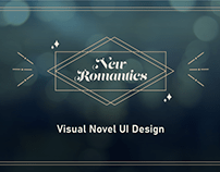 New Romantics | Visual Novel UI Design