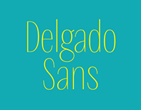 Delgado Sans font