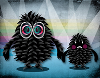 The Maniaxc Hairy Monsters by KVL