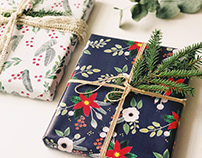 Christmas Wrapping Paper Design