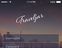 TravelJar App Design
