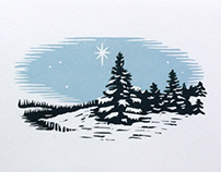 Illustration and Printing: Holiday Cards