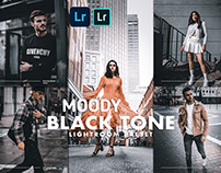Free Lightroom presets | Moody Black Tone