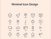 Minimal icon design