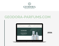 Création site e-commerce Geodora Parfums