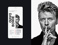 David Bowie | Landing Page UI/UX