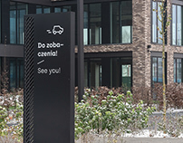 Wayfinding system for The Park office complex