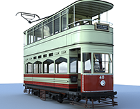 Tramway 3D Model