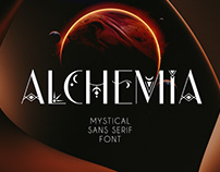 Alchemia - Mystical Sans Serif Font