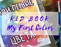 Kid book “My First Colors”